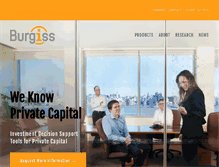 Tablet Screenshot of burgiss.com